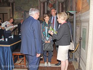 La ministra svedese a Viterbo con Michelini e Fioroni