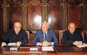 Padre Mario Mattei, Leonardo Michelini e padre Pietro Bellini