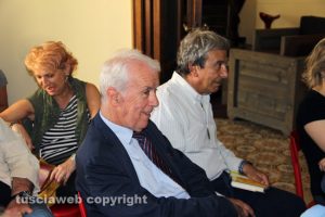 Mario Brutti (Fondazione Brutti) con l'assessore Delli IaconiMario Brutti (Fondazione Brutti) con l'assessore Delli Iaconi