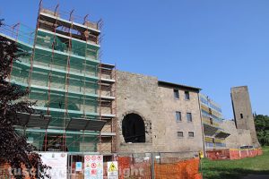 Viterbo - I lavori alle mura