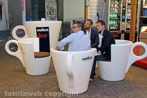 Viterbo - Lo stand Gedap a Caffeina