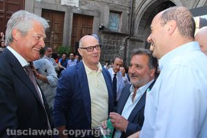 Angelo Ghinassi, Mauro Mazzola, Enrico Panunzi e Nicola Zingaretti