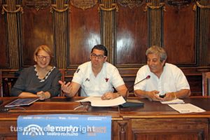 La conferenza di presentazione della stagione teatrale di Ferento