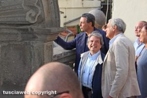 Giulio Marini, Giovanni Arena e Renato Brunetta