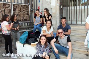 Viterbo - Maturità - Gli studenti del liceo linguistico