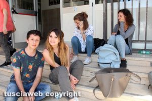 Viterbo - Maturità - Gli studenti del liceo linguistico