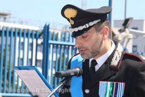 Viterbo - Carabinieri - Il maggiore Raffaele Gesmundo
