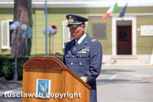 Orte - Aeronautica militare - Il colonnello Giuseppe Immella