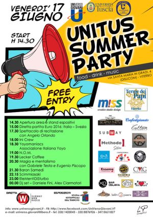 Unitus summer party 