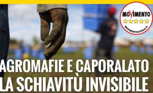 Iniziativa M5s sul caporalato