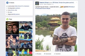 Sport - Calcio - Federico Viviani in vacanza in Giappone