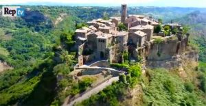 Civita di Bagnoregio nel servizio di Repubblica