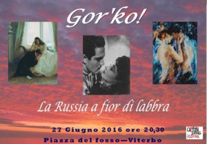 Spettacolo "Gor'ko"