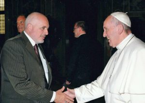 Signori con Papa Francesco 