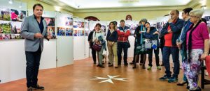 La presentazione della mostra