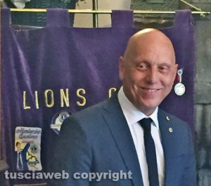 Montefiascone - Stefano Bruzzichelli presidente del club Lions
