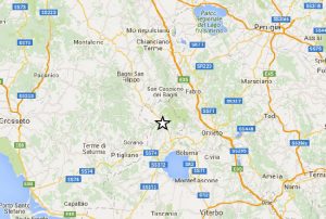 Acquapendente - Terremoto di magnitudo 1,6