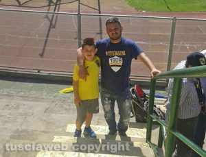 Sport - Calcio - Viterbese - I tifosi sugli spalti dello stadio dei Pini