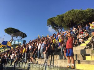 Sport - Calcio - Viterbese - I tifosi sugli spalti dello stadio dei Pini