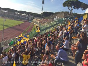 Sport - Calcio - Viterbese - I tifosi sugli spalti dello stadio dei Pini
