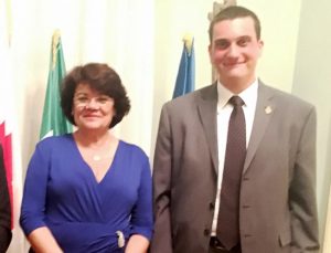 Rita Piermatti e Marco Sbocchia