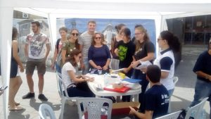 Tarquinia - Un gruppo di giovani donatori 