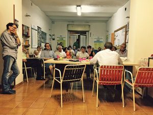 Orte - La riunione del circolo Pd