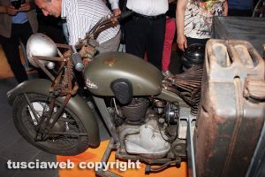 Bagnoregio - Cine-passeggiata La Strada - La moto-caravan di Zampanò