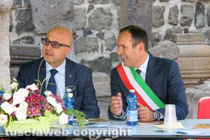 Montalto di Castro - Antimo Cesaro e Sergio Caci al museo di Vulci