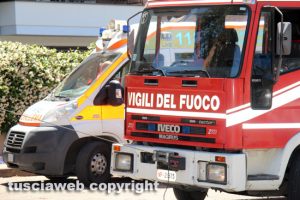 118 e vigili del fuoco