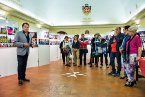 La presentazione della mostra 