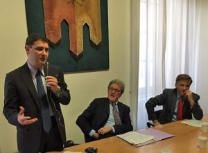 Mazzoli all'incontro a Orte