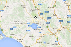 Terremo - Potente scossa a San Lorenzo nuovo