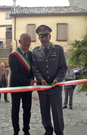 Lubriano - Forestale - L'inaugurazione della nuova stazione
