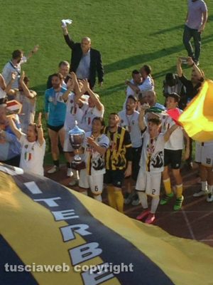 Calcio - La Viterbese campione d'Italia dilettanti
