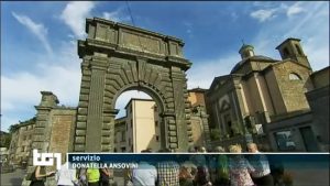 Anno del cinema - Bagnoregio e Banda del racconto sul Tg1