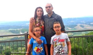 Marco Ferlicca e la sua famiglia