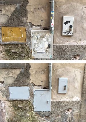 Viterbo - Il lavoro dei ragazzi di Clean up