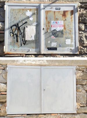 Viterbo - Il lavoro dei ragazzi di Clean up