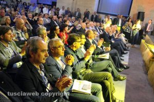Il pubblico al convegno dei democratici cattolici 
