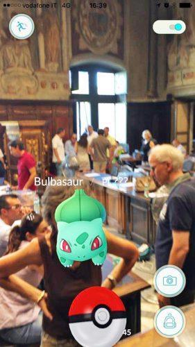 Viterbo - Un Pokémon in consiglio comunale