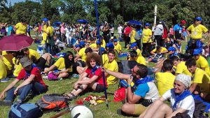 I ragazzi della diocesi di Civita Castellana a Cracovia per la Gmg 2016