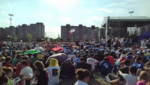 I ragazzi della dicesi di Civita Castellana a Cracovia per la Gmg 2016