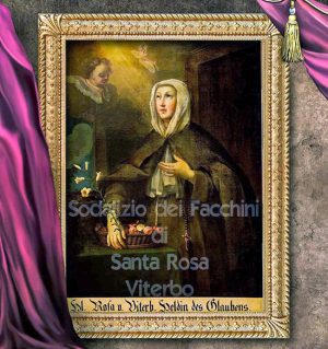 Santa Rosa - L'immagine di un santino