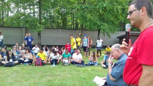 I ragazzi della dicesi di Civita Castellana a Cracovia per la Gmg 2016