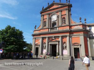 Viterbo - La chiesa della Trinità