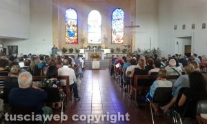 Viterbo - I funerali di Tonino Longo, segretario della Uil Scuola