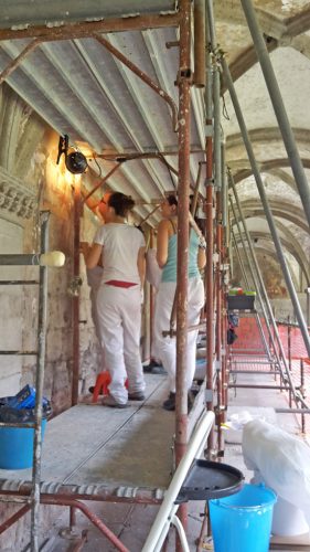 I giovani restauratori dell'Unitus