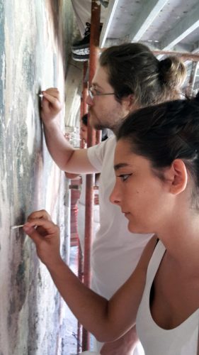 I giovani restauratori dell'Unitus