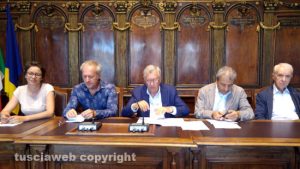 Viterbo - Conferenza di presentazione della tomba di Grotte Scalina